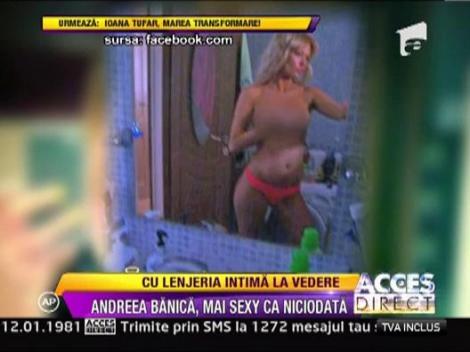 Andreea Banica, fotografie extrem de provocatoare