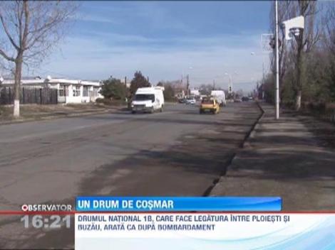 Drumul National 1B, capcana pentru soferii neatenti