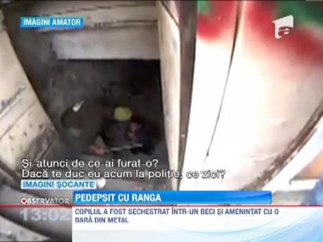 Baia Mare: Minor sechestrat intr-un beci dupa ce a incercat sa fure o bicicleta