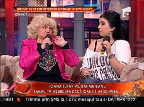 Adrina Bahmuteanu: "M-as bucura daca Ioana Tufar s-ar schimba"