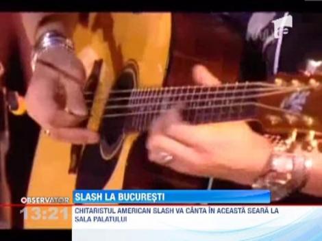 Slash va sustine un concert la Sala Palatului din Bucurest
