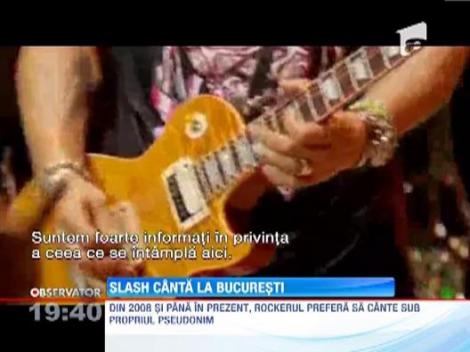 Chitaristul Slash, concert legendar la Bucuresti