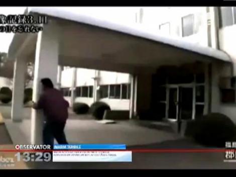 Imagini teribile filmate de amatori! Seismul din Japonia cu magnitudinea de noua revine in atentia intregii lumi