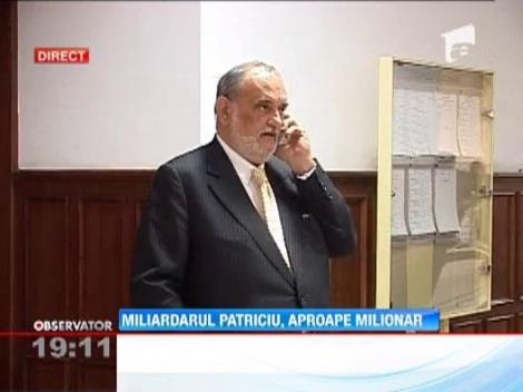 Miliardarul Dinu Patriciu risca sa fie executat silit
