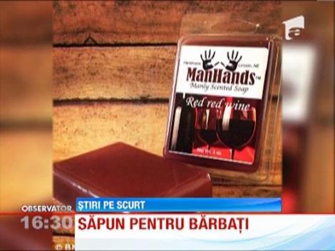 Un american a lansat o colectie de sapunuri pentru barbati cu aroma de bere, sunca sau bani
