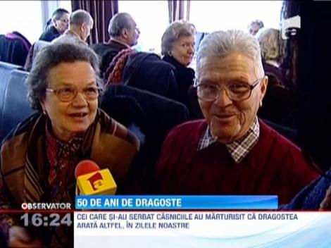 50 de cupluri din sectorul 4 al Capitalei au celebrat "Nunta de aur"