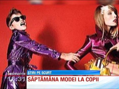 In Londra se va organiza prima saptamana a modei pentru copii