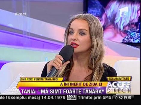 Primele aparitii ale Taniei Budi la TV