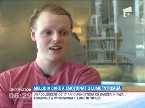 Cum si-a luat ramas bun de la cei dragi un adolescent diagnosticat cu cancer in faza terminala