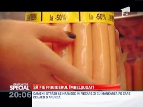 Observator Special: Romanii arunca anual doua milioane de tone de mancare la tomberon