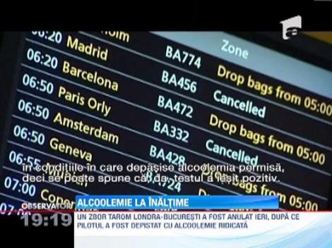 Mai ceva ca-n “Flight”: Un pilot al companiei TAROM, suspectat ca a vrut sa plece BEAT in cursa