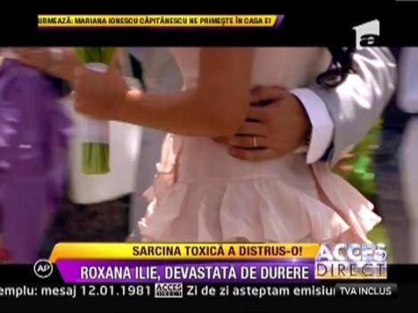 Roxana Ilie, devastata de durere: "Nu eram pregatita pentru sarcina!"