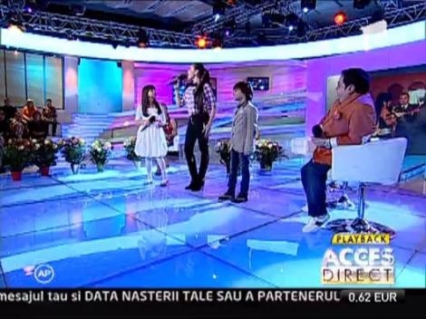 Copiii lui Adrian Minune au interpretat melodia "We are the World" - Michael Jackson