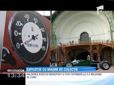 Expozitie cu masini de colectie la Paris. Toate bijuteriile pe patru roti vor fi scoase, astazi, la licitatie