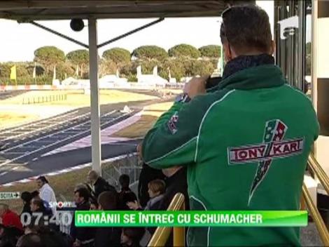 Romanii se intrec cu Schumacher