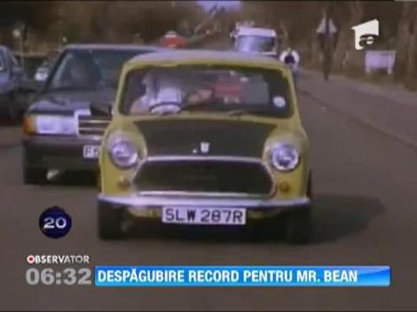 O firma de asigurari va plati peste un milion de euro pentru reparatiile masinii McLaren distruse de Mr. Bean in 2011