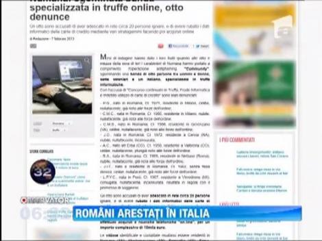 Romani arestati in Italia
