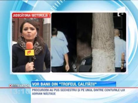 Procurorii decid astazi daca pun sechestru si pe averile celorlalti inculpati din dosarul "Trofeul Calitatii"