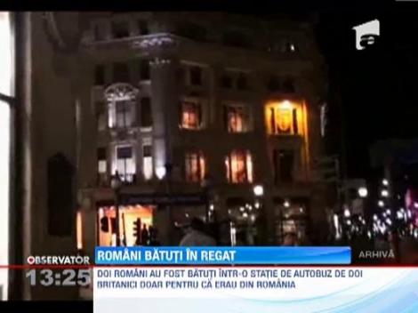 Atac rasist in Marea Britanie. Trei tineri au fost batuti intr-o statie de autobuz doar pentru ca erau romani