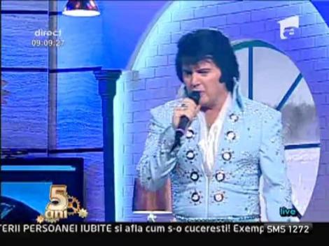 Sa vezi si sa nu crezi!!! Elvis Presley a venit la Neatza cu Razvan si Dani