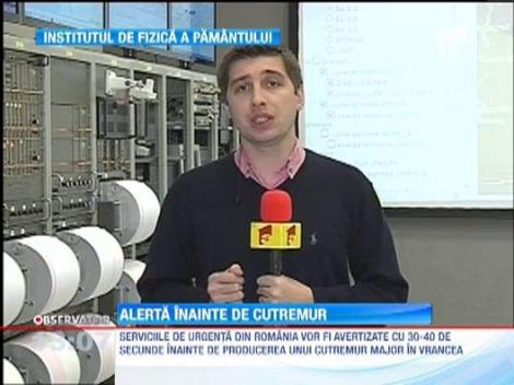 Statii seismice performante si echipamente speciale pentru serviciile de urgenta din Romania