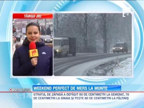 Weekend perfect de mers la munte. Vezi AICI cum va fi vremea la sfarsit de saptamana