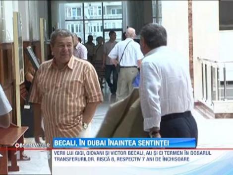 Gigi Becali isi asteapta in Dubai sentinta definitiva in dosarul sechestrarii de persoane