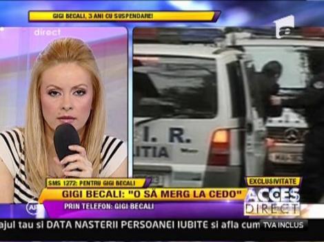 Gigi Becali: "O sa merg la CEDO"