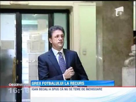 UPDATE / Greii fotbalului, la primul termen in recursul depus in "Dosarul Transferurilor"