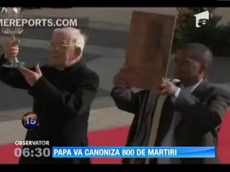 Papa Benedict al XVI-lea va canoniza 800 de crestini martiri, morti in invazia otomana de la Otranto din 1480