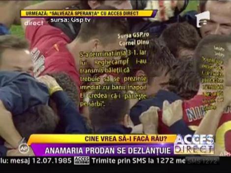 Anamaria Prodan, in razboi cu Cornel Dinu