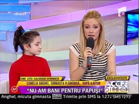 SALVEAZA SPERANTA / Camelia Anghel, gimnasta flamanda... dupa ajutor