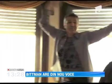 Vocea lui Dan Bittman a inceput sa se refaca