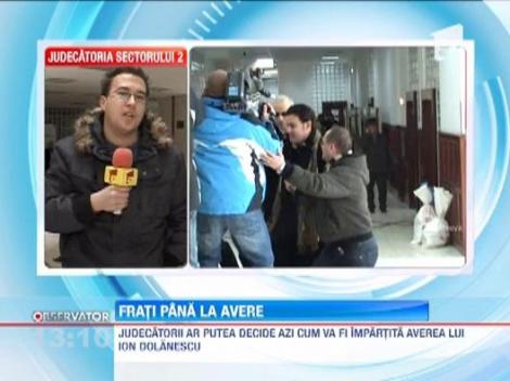 Lupta pentru avere dintre fratii Dolanescu e pe cale sa ia sfarsit