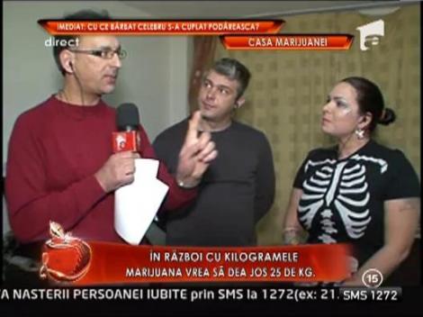 In razboi cu kilogramele!  Marijuana vrea sa dea jos 25 de kg.