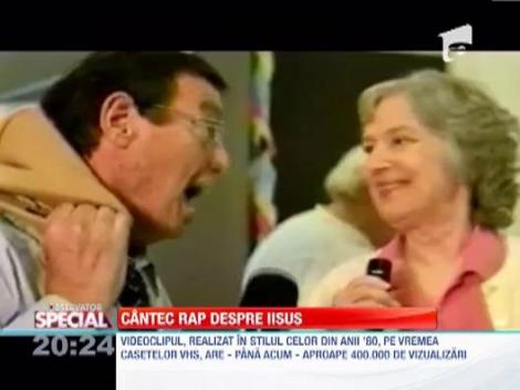 Un preot s-a apucat sa cante rap despre Iisus