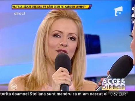 Simona Gherghe, cu lacrimi in ochi la Acces Direct