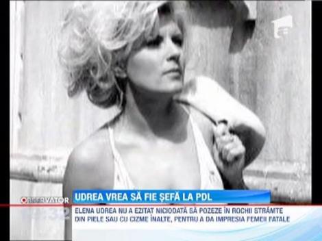 Elena Udrea vrea sa fie sefa in PDL iar pentru asta e gata sa se bata cu Vasile Blaga