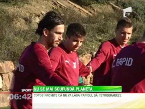George Copos: "Voi tine Rapidul in viata!"
