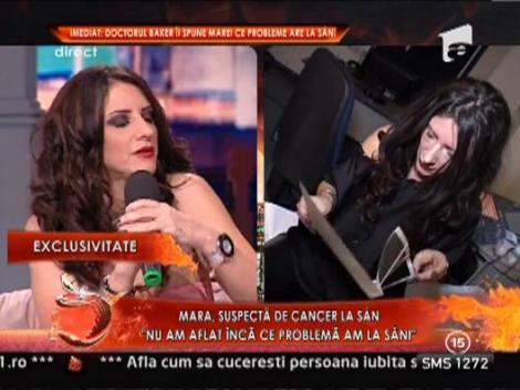 Mara Banica, vizita de urgenta la medic: "Simt trei denivelari, ca niste santuri, pe san"