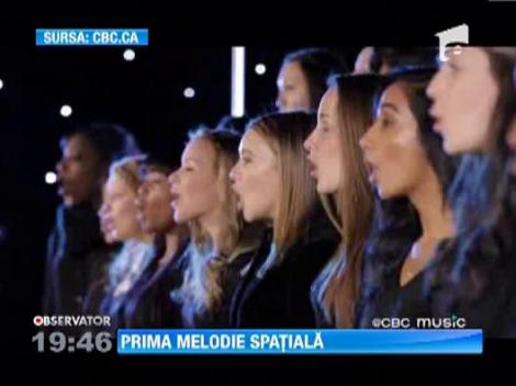 Prima melodie compusa si interpretata in spatiul cosmic