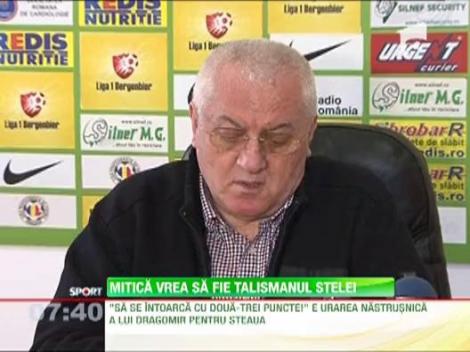 Mitica vrea sa fie talismanul ros-abastrilor la Amsterdam