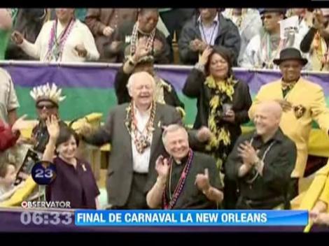 Carnavalul din New Orleans a ajuns la final