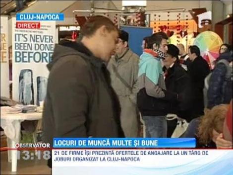 Oferte de locuri de munca la firme de top pentru clujeni