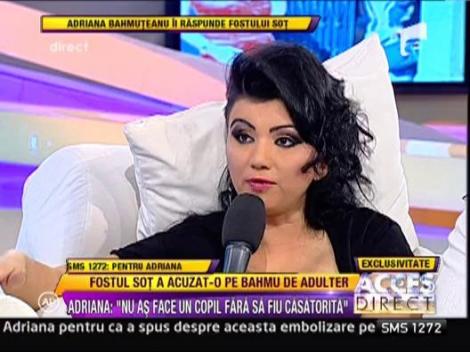 Adriana Bahmuteanu: "Imi mai doresc un copil"