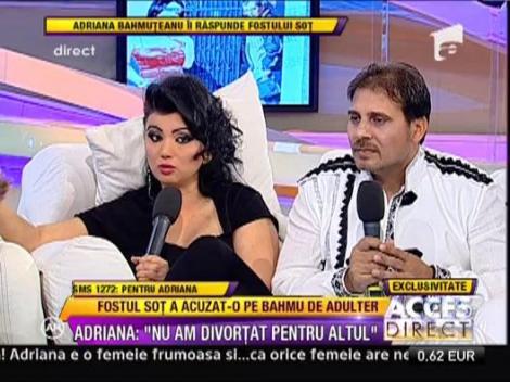 Adriana Bahmuteanu: "Nu am divortat pentru altul"