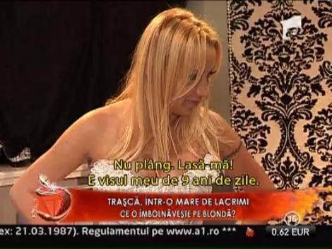 Simona Trasca a imbracat rochia de mireasa!