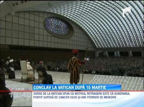 UPDATE / Papa Benedict al XVI-lea, prima aparitie publica dupa anuntul demisiei