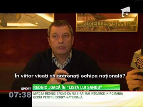 Mircea Rednic nu vrea sa mai antreneze in Liga 1