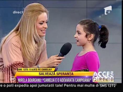 SALVEAZA SPERANTA / Camelia Anghel, demonstratie de gimnastica